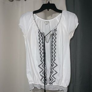 Gorgeous fabric black embroidered